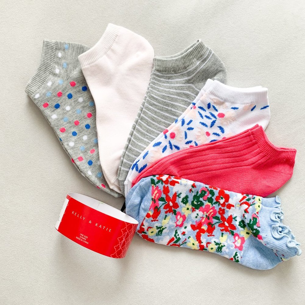 Kelly and Katie Floral Sock Set